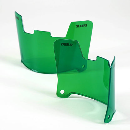 Hue Green Helmet Eye-Shield Visor
