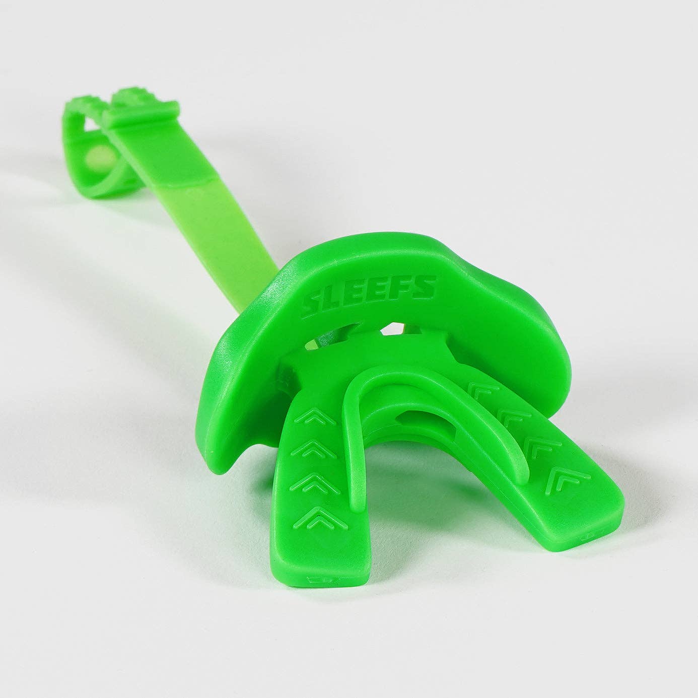 Hue Hot Green Football Mouthguard: Hot Green / Kids