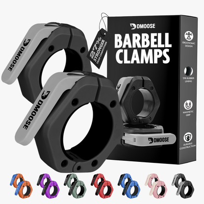 Barbell Clamps: Black / Non Magnetic