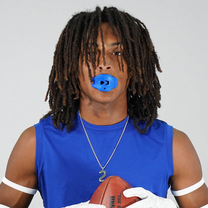 Hue Blue Football Mouthguard