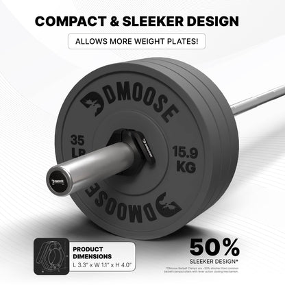 Barbell Clamps: Blue / Non Magnetic