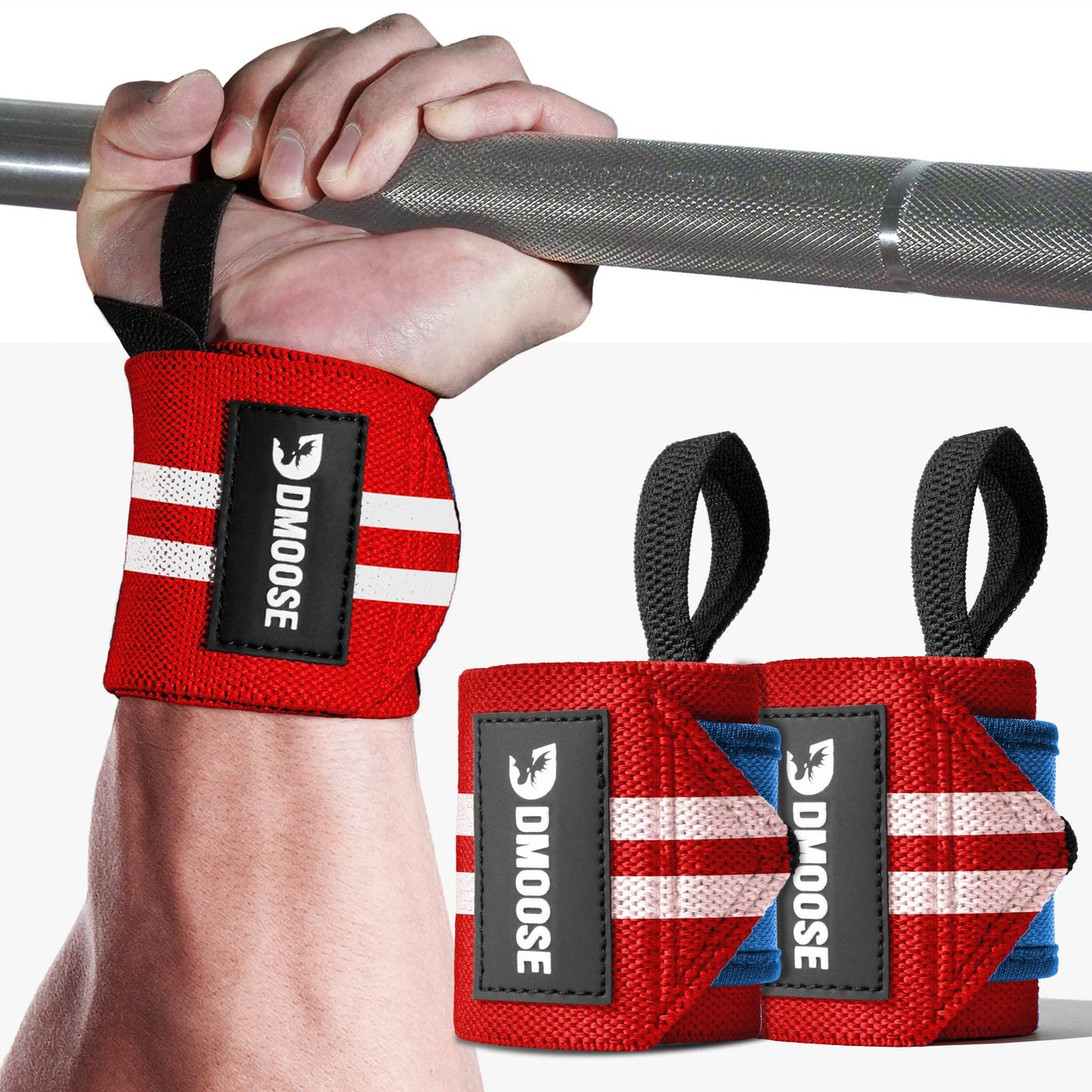 Wrist Wraps: Pink / 18"