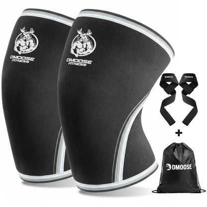 Knee Sleeves: Black / M