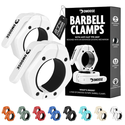 Barbell Clamps: Red / Non Magnetic