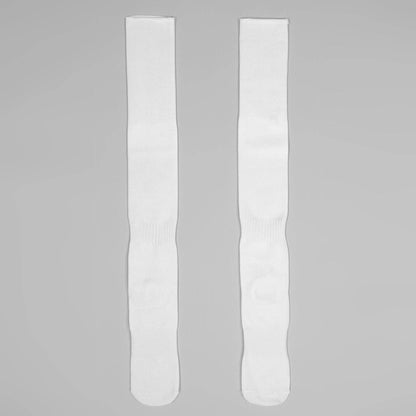 Basic White Football Football Knee-High Socks