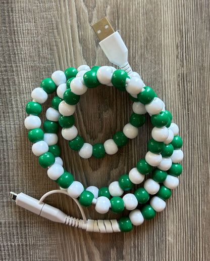 Game Day Phone Cord with Lightening and USB-C