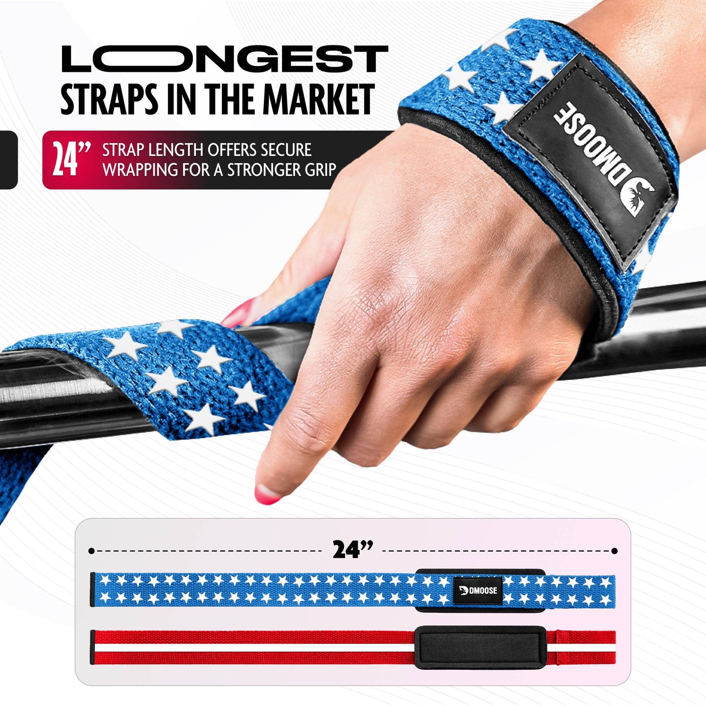 Lifting Straps: Black