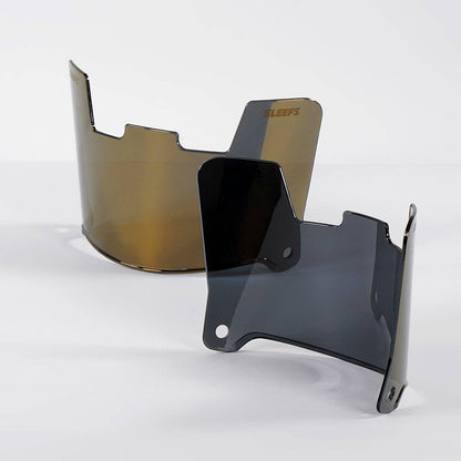 Smokey Gold Helmet Eye-Shield Color Tinted Visor