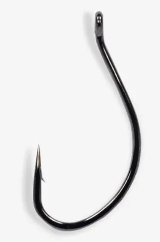 #1 SPLIT/DROP SHOT HOOK BLACK 6PK