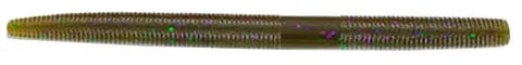 5" YAMAMOTO YAMASENKO BAIT GRN PUMPKN W/LG GRN/PURPLE FLK10PK