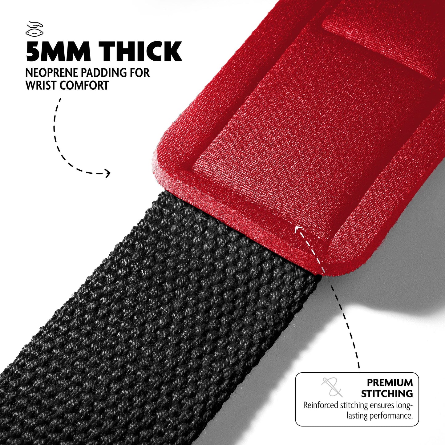 Lifting Straps: Black