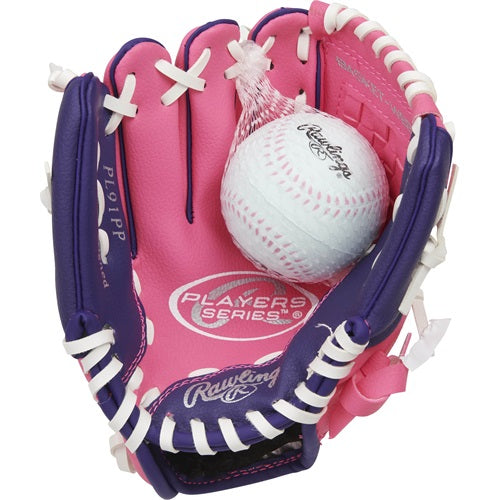 Players series youth 9" baseball glove W/ball